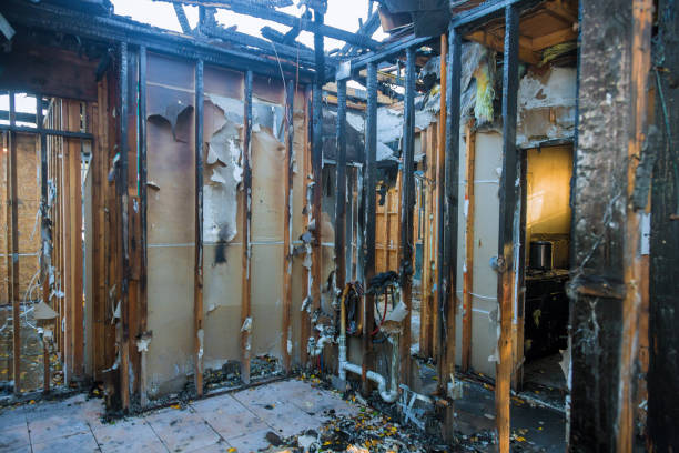 Professional Soot Cleanup technician working in Round Rock, TX